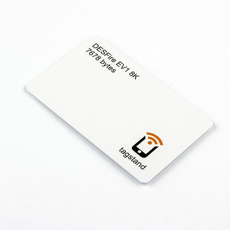 NFC PVC Card - DESFire EV1 8K - 1+