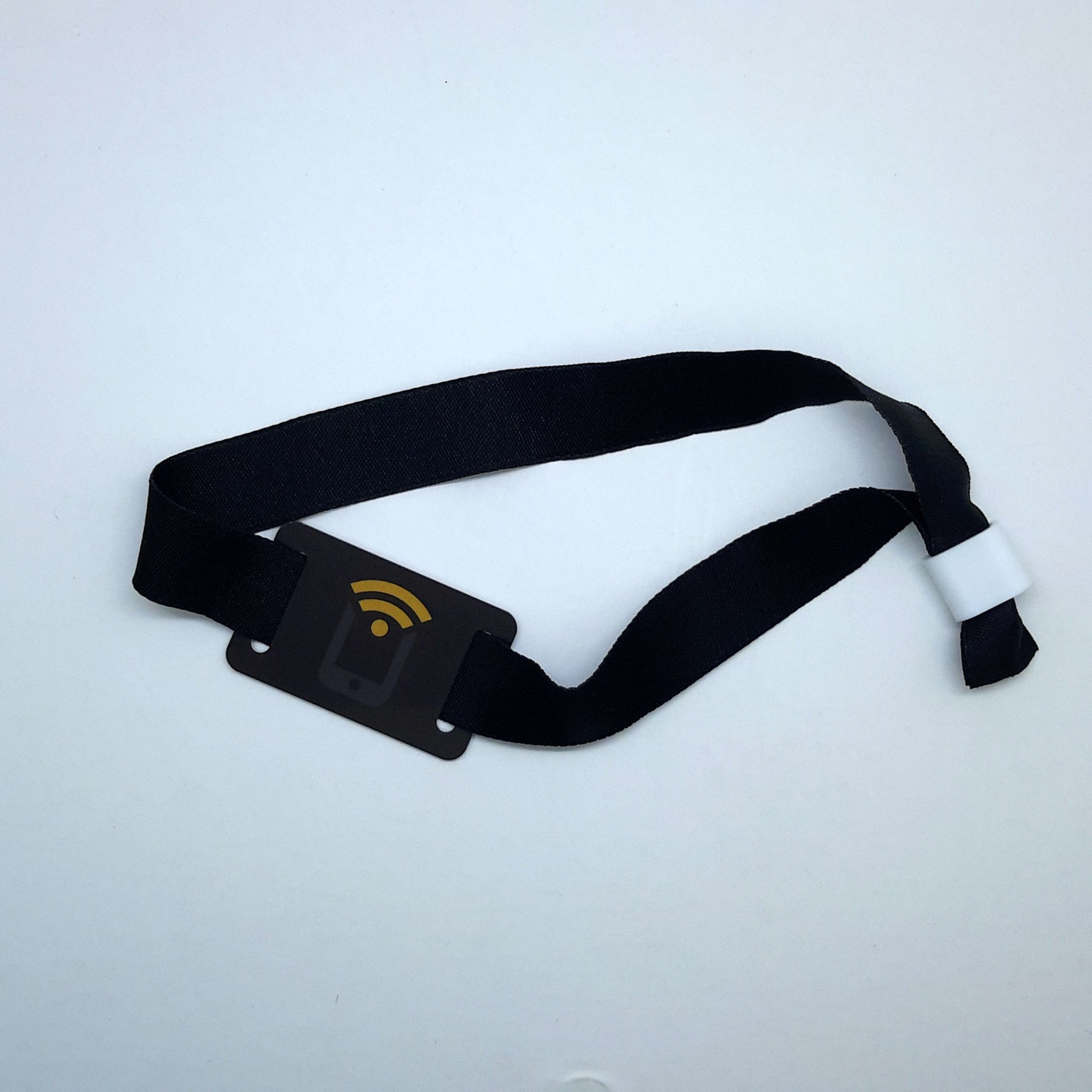 NFC Fabric Wristband with PVC Tag NTAG213 - 1+