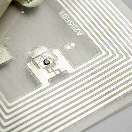 Type 1 Wet Inlay NFC Sticker - Topaz - Square (45mm x 45mm) - 1+