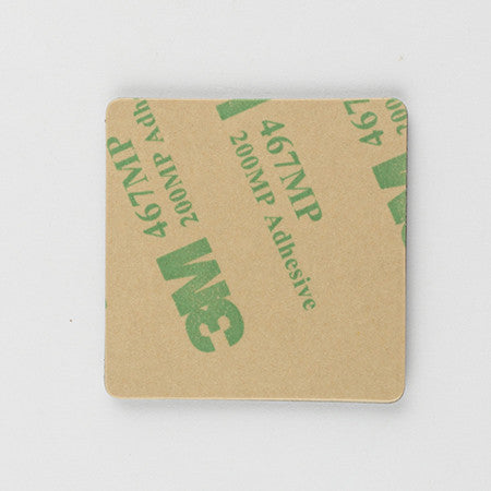 Outdoor Type 2 NFC Sticker - NTAG213 - On-metal - 35mm Square - 1+