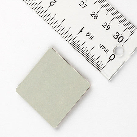 Outdoor Type 2 NFC Sticker - NTAG213 - On-metal - 35mm Square - 1+