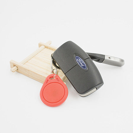 NFC Keyfob - ABS Plastic with Metal Ring and Many Colors - NTAG203