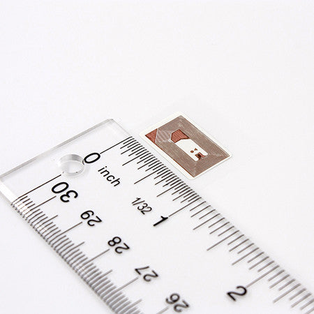 Anti-tamper mini rectangle tag - NTAG213