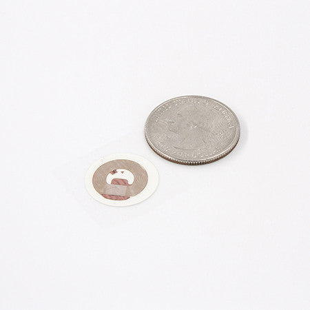 U.S. dime-sized anti-tamper tag -- NTAG213
