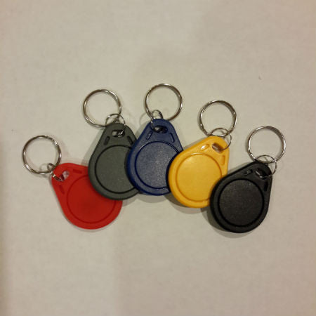Variety Pack - NTAG203 - NFC Keyfob - ABS with Metal Ring and Multiple Colors
