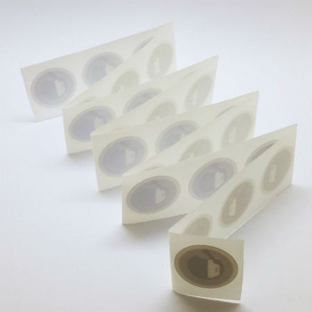 25 Sample Stickers: The "25-25-25" Roll of NTAG213 Stickers (25mm circle)