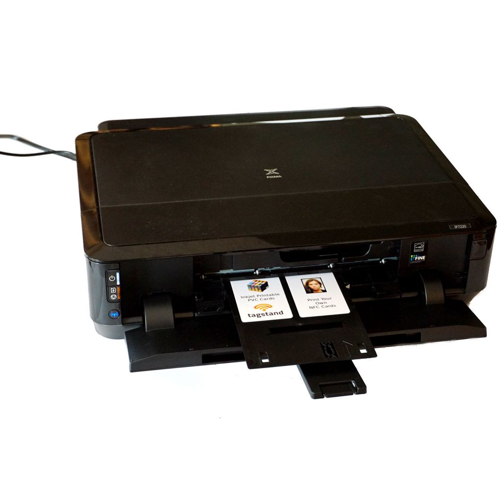 Canon G Printer Tray for printable NFC cards