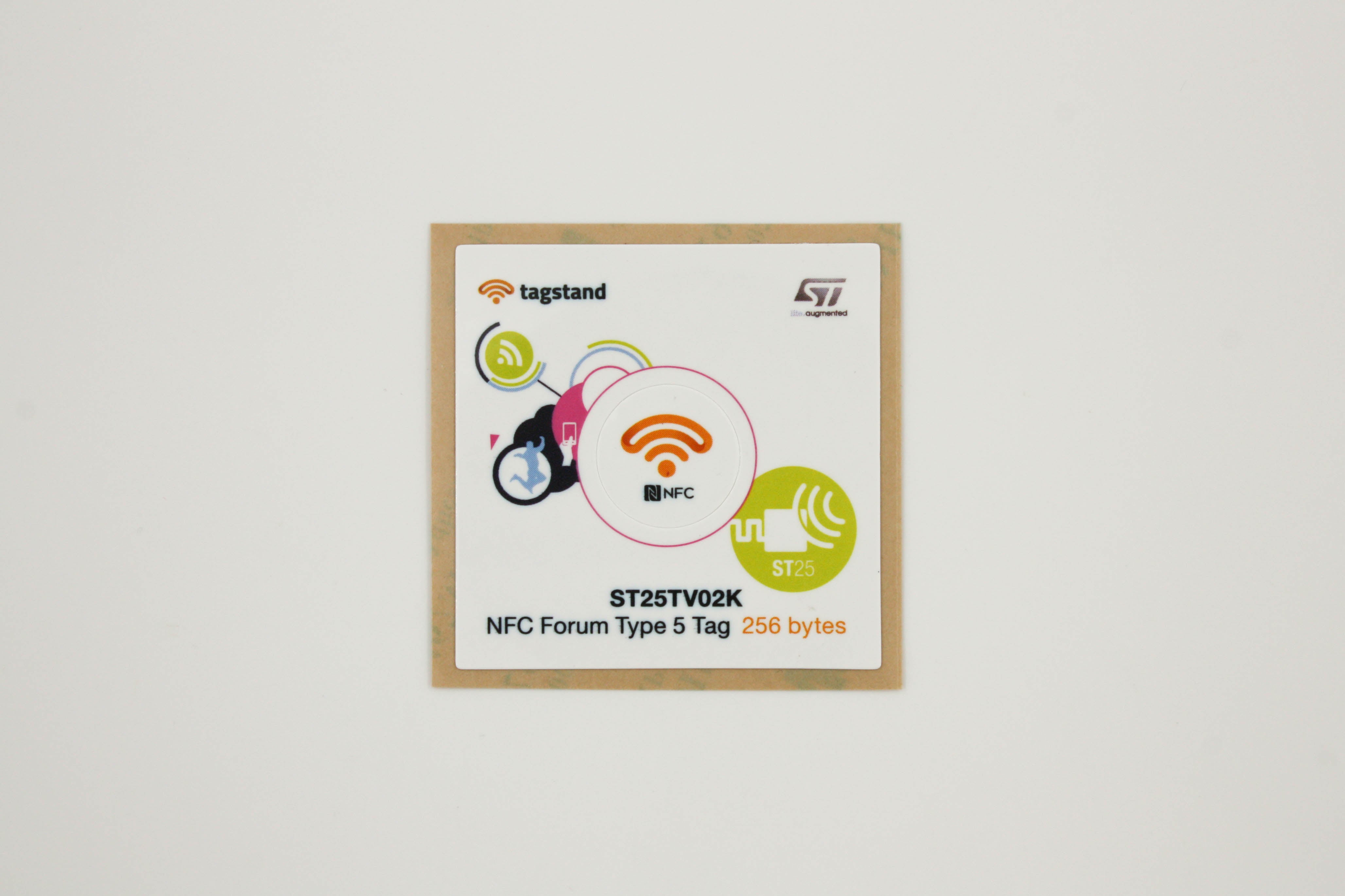 ST by Tagstand  - Type 5, PET Sticker - 15mm dia.