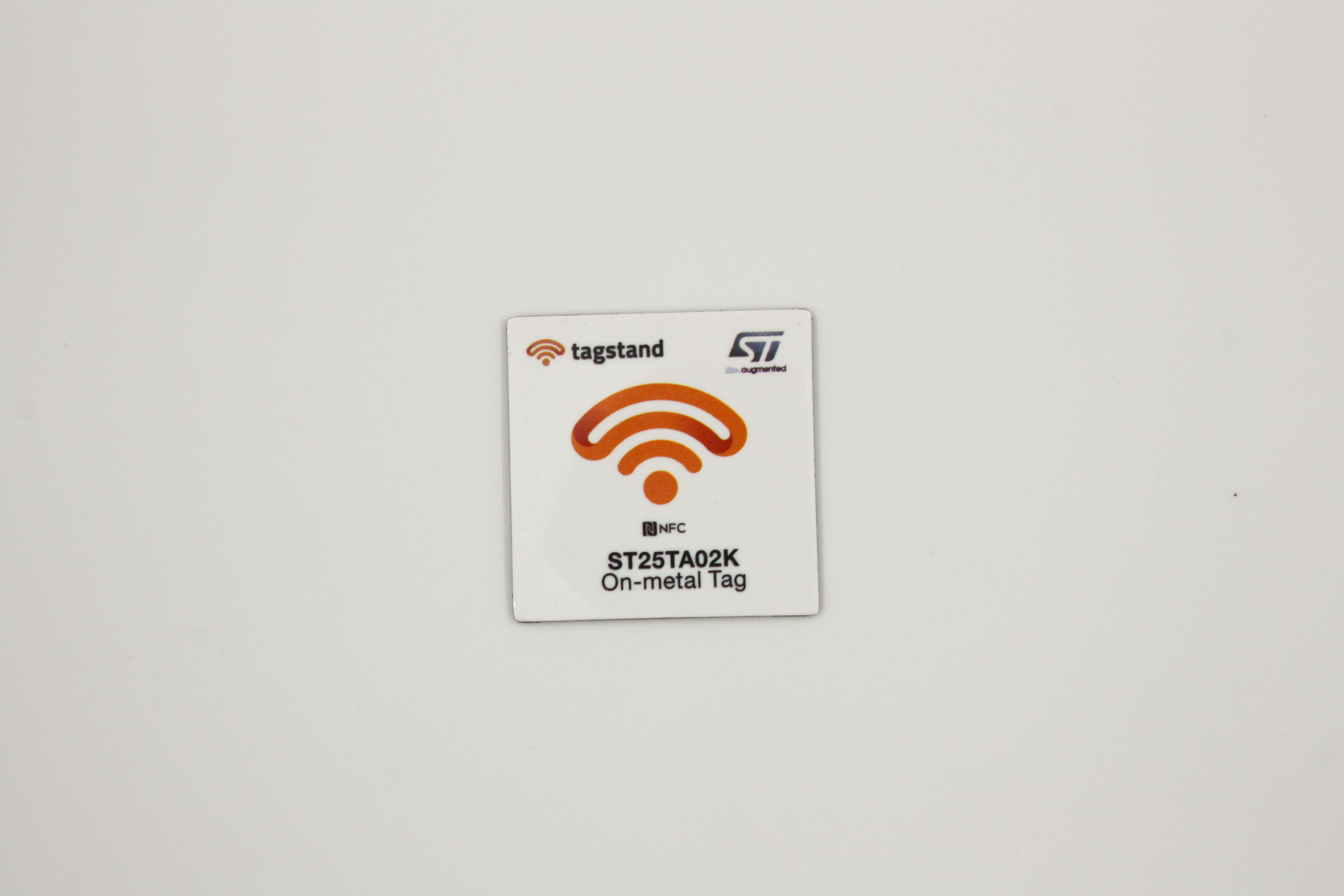 ST by Tagstand - Type 4, On-metal PET Sticker - 30mm square