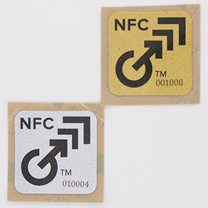 NFC_Stickers_with_simulated_gold_and_silver_facestock