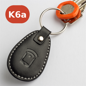 NFC Faux Leather Keychain.
Emboss your logo onto your custom faux leather NFC keychain.