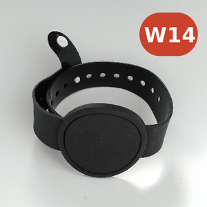 Single-use Adjustable Silicone Wristband.
Soft silicone wristband that is adjustable. Buttons snap for single-use. Fits kids and adults, and can be customized.